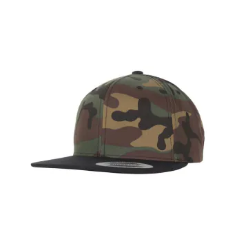 Czapka Snapback dwukolorowa Classic Camo
