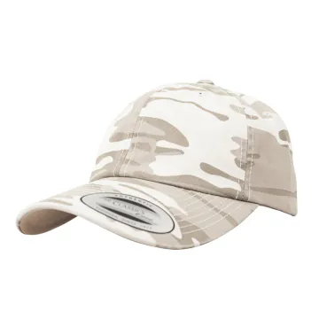 Low Profile Camo Washed Dad Cap — 2