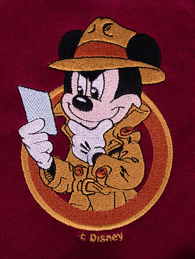 Patch for Disney promotional clothing