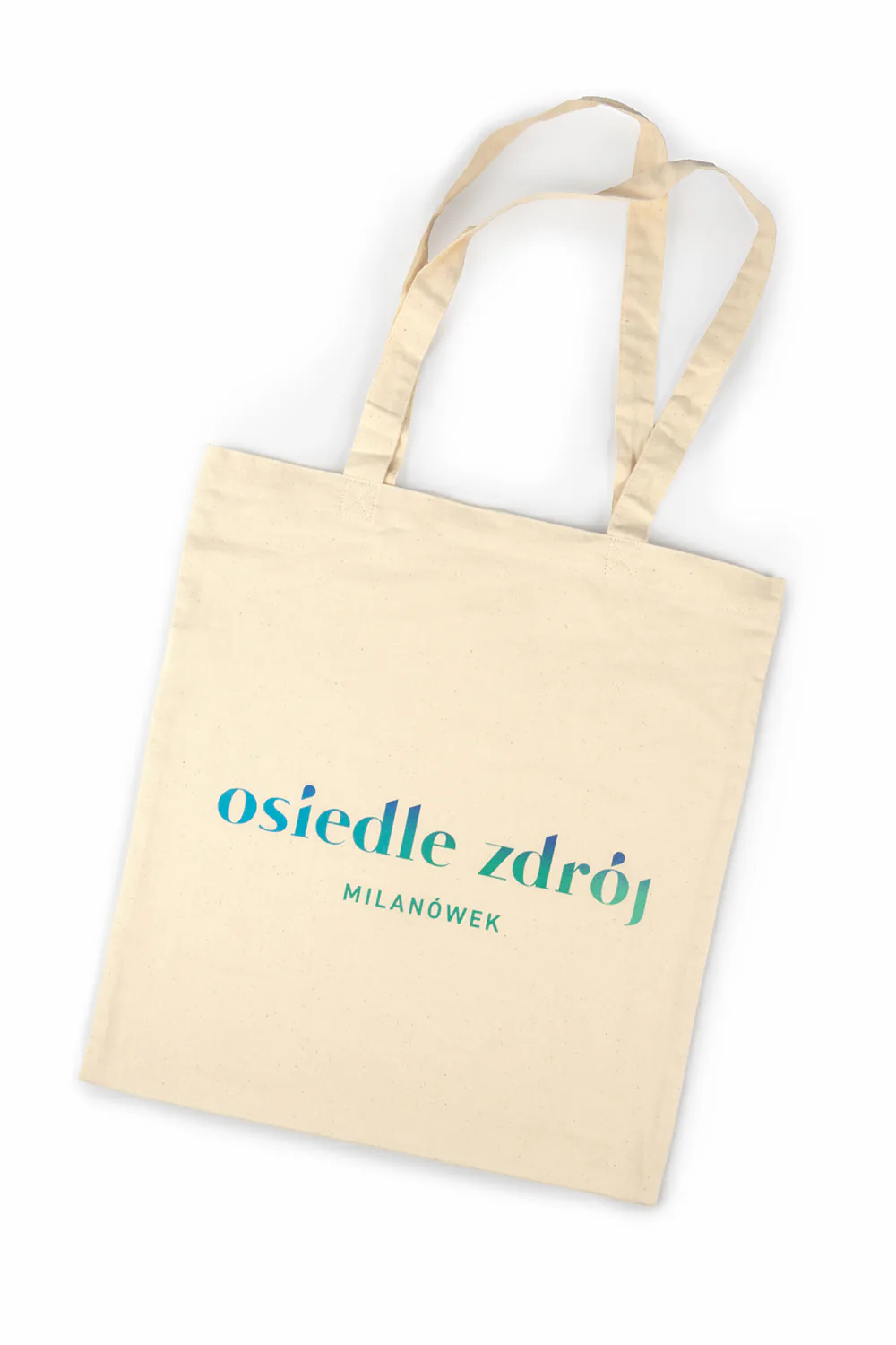 Promotional cotton bag with screen printing