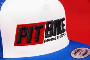 Pit Bike trucker 3D embroidery – 3D Embroidery – RAVEN