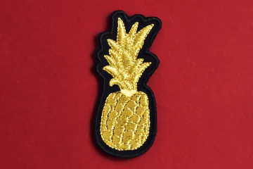 pineapple embroidered patch – Embroidery – RAVEN