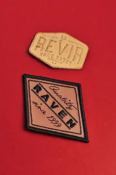 Revir Raven leather patches – Leather patches – RAVEN
