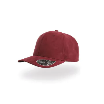 6-Panel Faux Suede Cap FAM — 8