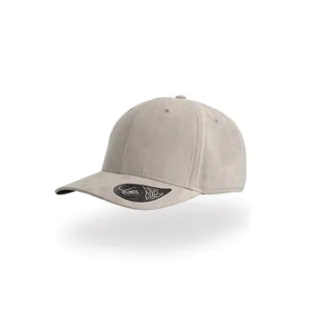6-Panel Faux Suede Cap FAM — 4