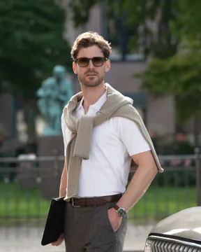 Harvard V-Neck Herren — 2