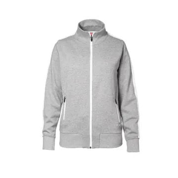 Ladies cardigan with contrast stripe — 4