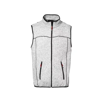 Men's knit fleece vest
