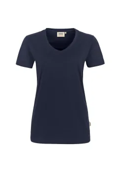HAKRO Damen V-Shirt MIKRALINAR® — 57