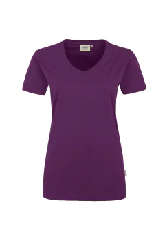 HAKRO Damen V-Shirt MIKRALINAR® — 102
