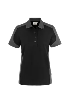 HAKRO Women's Polo Shirt Contrast MIKRALINAR® — 12
