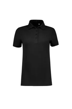 Label-Free Women's Polo Shirt Heavy MIKRALINAR® ECO — 7