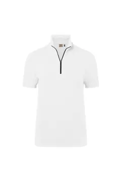 HAKRO Damen Zip-Shirt Piqué MIKRALINAR® ECO — 2