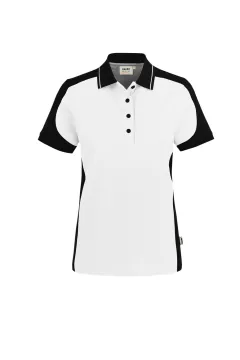 HAKRO Women's Polo Shirt Contrast MIKRALINAR® ECO — 2