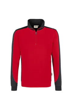 HAKRO Zip-Sweatshirt Contrast MIKRALINAR® — 8