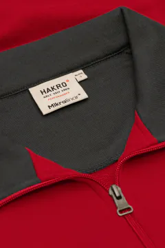 HAKRO Zip-Sweatshirt Contrast MIKRALINAR® — 12