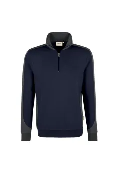HAKRO Zip-Sweatshirt Contrast MIKRALINAR® — 32