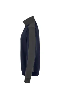 HAKRO Zip-Sweatshirt Contrast MIKRALINAR® — 33