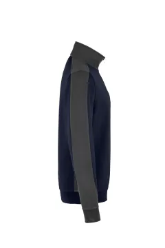 HAKRO Zip-Sweatshirt Contrast MIKRALINAR® — 35
