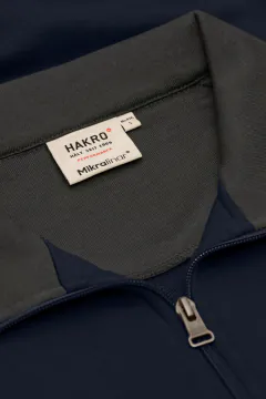 HAKRO Zip-Sweatshirt Contrast MIKRALINAR® — 36