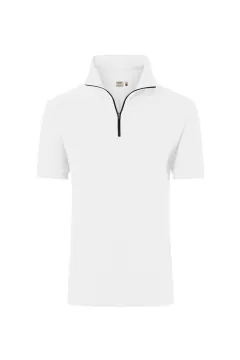 HAKRO Zip-Shirt Piqué MIKRALINAR® ECO — 2