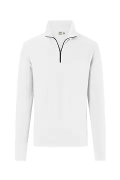 HAKRO Zip-Longsleeve Piqué MIKRALINAR® ECO — 2