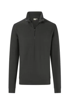 HAKRO Zip-Longsleeve Piqué MIKRALINAR® ECO — 17
