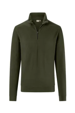HAKRO Zip-Longsleeve Piqué MIKRALINAR® ECO — 22
