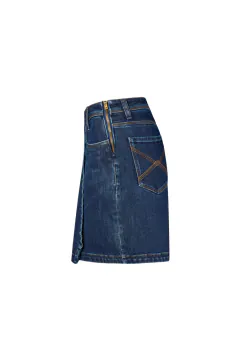 HAKRO Damskie szorty jeansowe 5-kieszeniowe X-Stretch ECO — 13