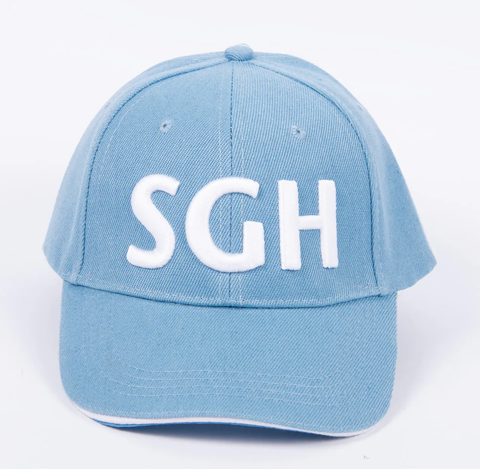 Bestickte Baseballcap für die SGH Warschauer Wirtschaftshochschule
