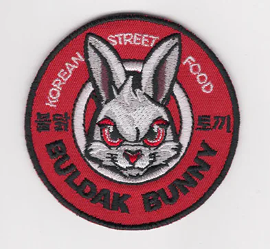 Aufnäher mit Budlak-Bunny-Logo