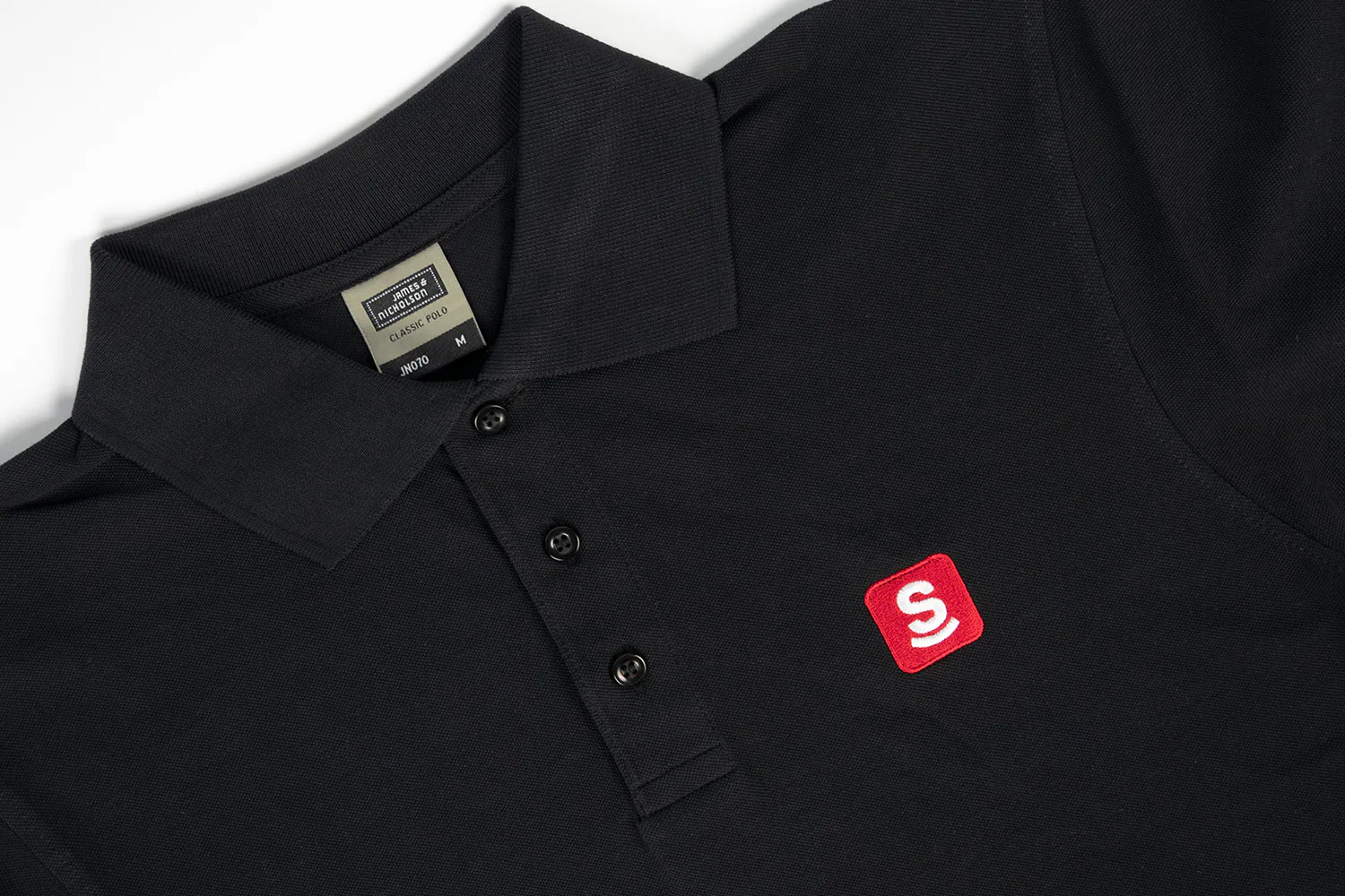 Poloshirt mit gesticktem Kundenlogo