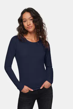 HAKRO Damen Longsleeve Classic — 16