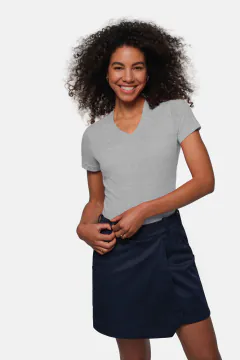 HAKRO Damen V-Shirt MIKRALINAR® — 26
