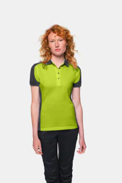 HAKRO Women's Polo Shirt Contrast MIKRALINAR® — 31