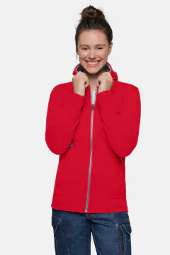 HAKRO Damen Kapuzenjacke Bonded ECO