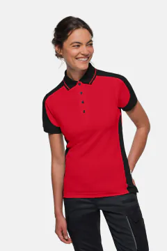 HAKRO Women's Polo Shirt Contrast MIKRALINAR® ECO — 6