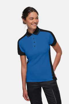 HAKRO Women's Polo Shirt Contrast MIKRALINAR® ECO — 16