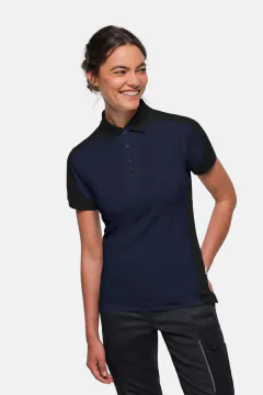 HAKRO Women's Polo Shirt Contrast MIKRALINAR® ECO — 31