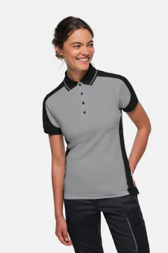 HAKRO Women's Polo Shirt Contrast MIKRALINAR® ECO — 41