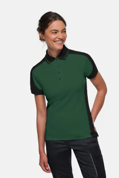 HAKRO Women's Polo Shirt Contrast MIKRALINAR® ECO — 56
