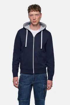 HAKRO Bluza z kapturem Bonded ECO — 31