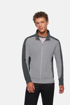 HAKRO Sweatjacka Contrast MIKRALINAR® — 36