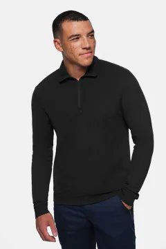 HAKRO Zip-Longsleeve Piqué MIKRALINAR® ECO — 6