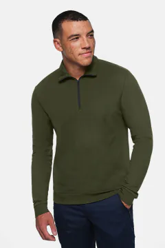 HAKRO Zip-Longsleeve Piqué MIKRALINAR® ECO — 21