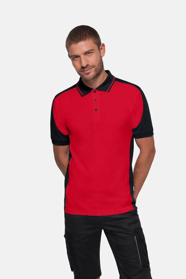 HAKRO Poloshirt Contrast MIKRALINAR® ECO