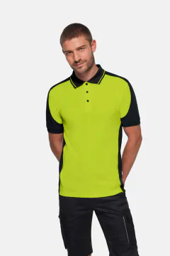 HAKRO Poloshirt Contrast MIKRALINAR® ECO — 36