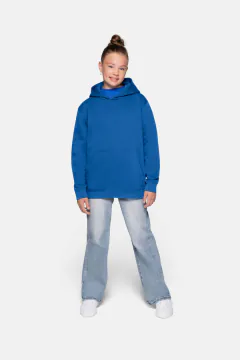 HAKRO Dziecięca bluza z kapturem z bawełny organicznej — 16