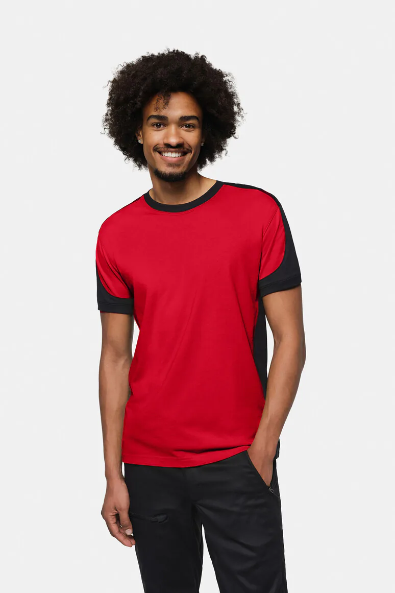 HAKRO T-Shirt Contrast MIKRALINAR® ECO