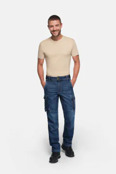 HAKRO Worker-Jeanshose Dyneema® X-Stretch ECO — 6